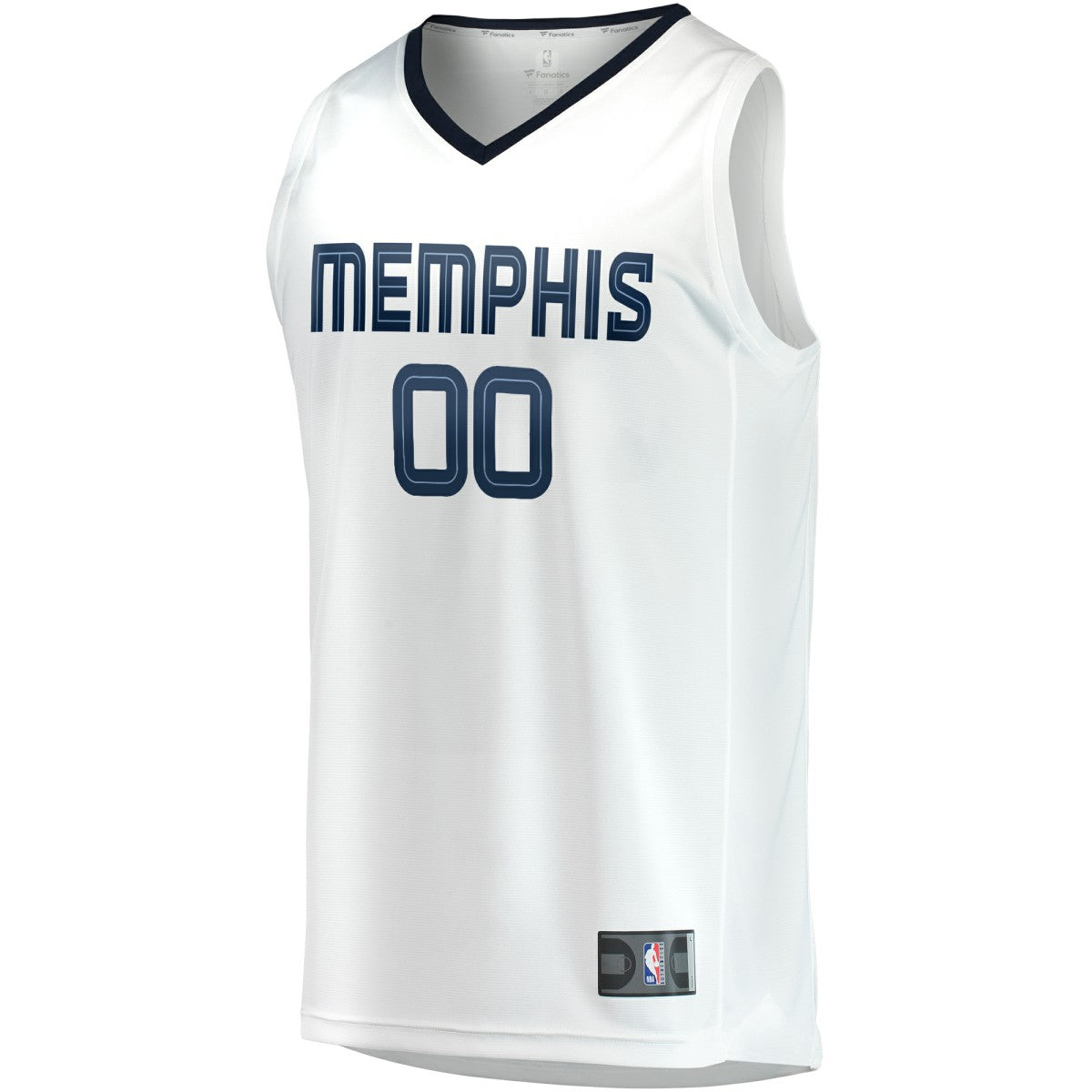 Fanatics - Memphis Grizzlies Youth Fast Break Replica Custom Jersey - Association Edition - White