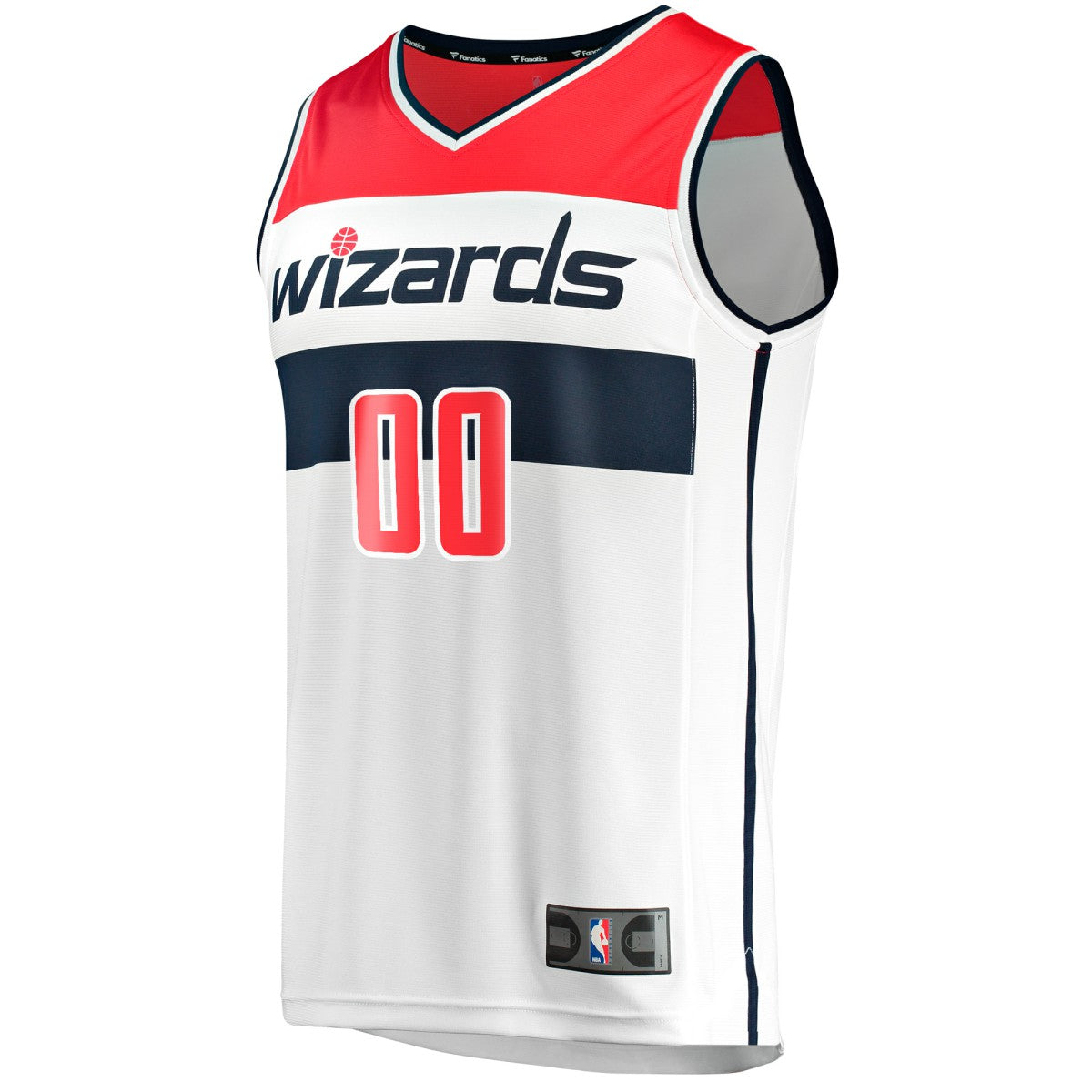 Fanatics - Washington Wizards Youth Fast Break Replica Custom Jersey - Association Edition - White