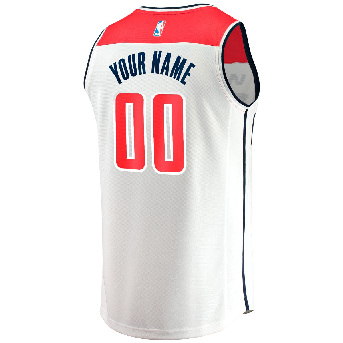 Fanatics - Washington Wizards Youth Fast Break Replica Custom Jersey - Association Edition - White