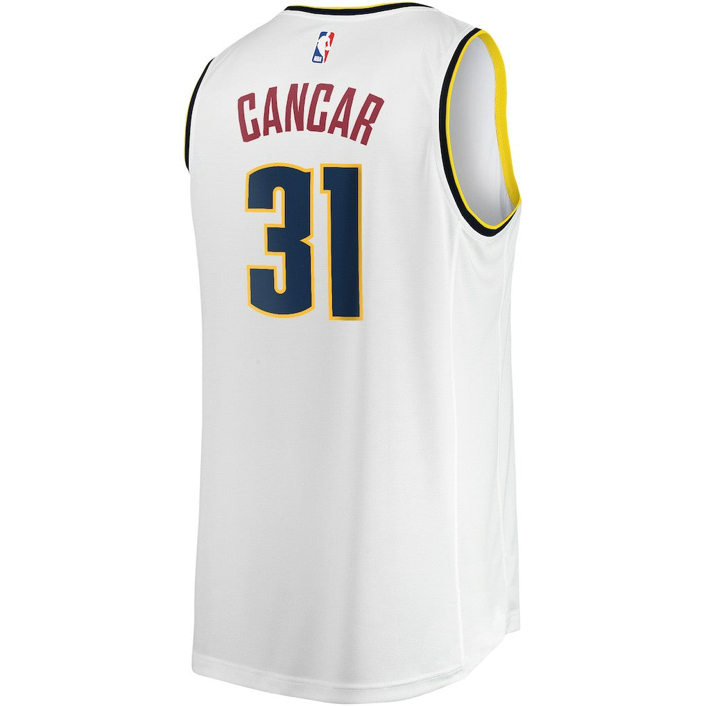 Vlatko Cancar Denver Nuggets Fast Break Player Jersey sale - Association Editi- White | NBA Jerseys