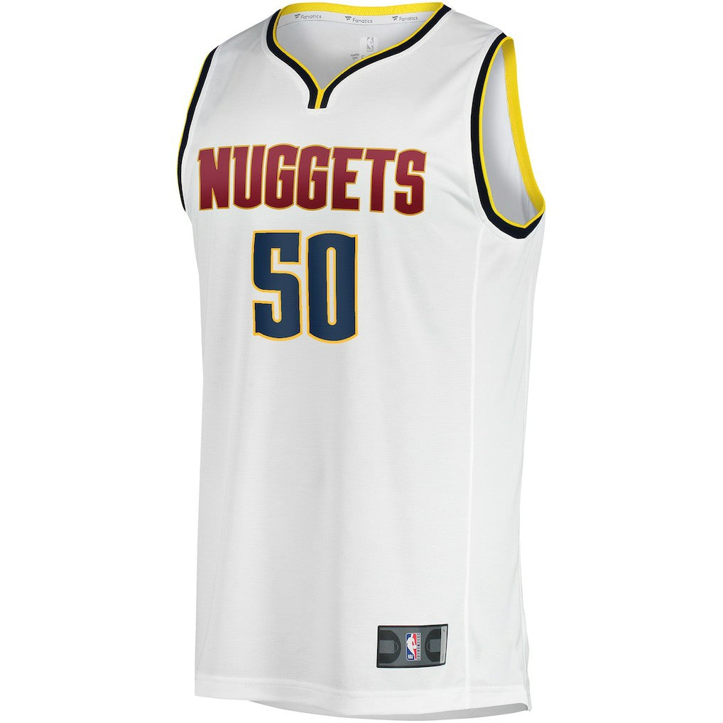 Aaron Gordon Denver Nuggets Fast Break Player Jersey sale - Association Editi- White | NBA Jerseys