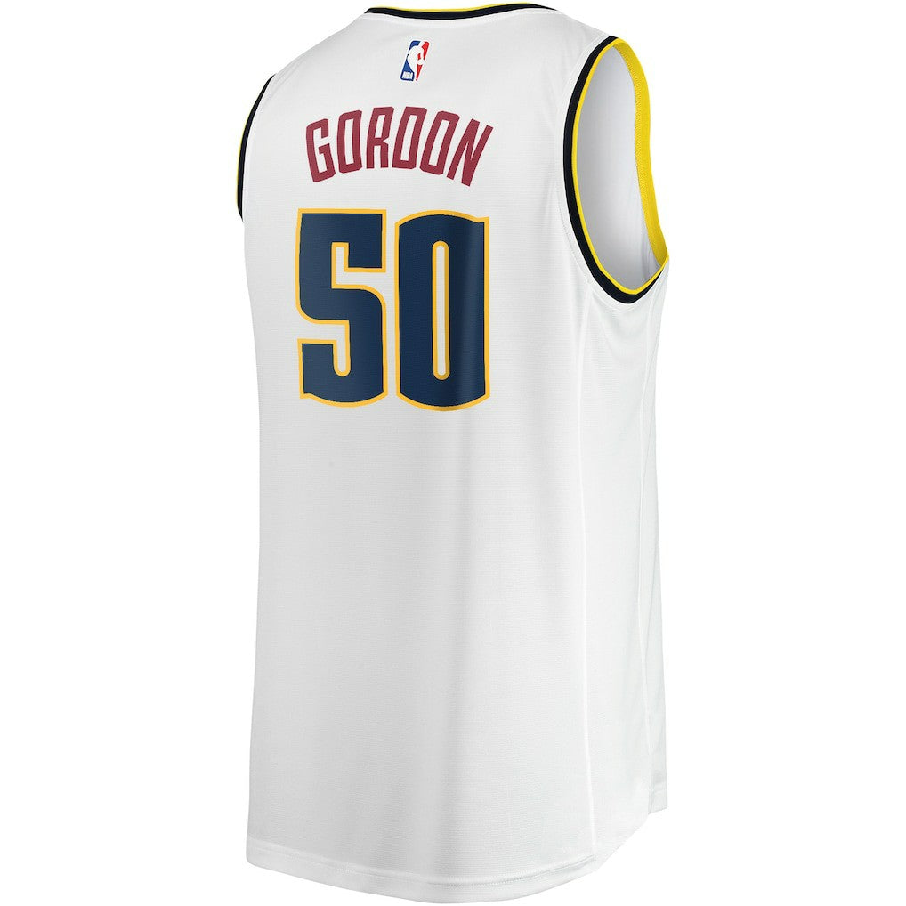 Aaron Gordon Denver Nuggets Fast Break Player Jersey sale - Association Editi- White | NBA Jerseys