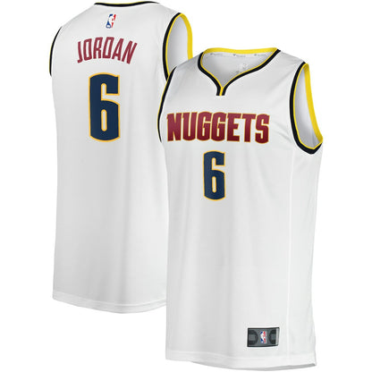DeAndre Jordan Denver Nuggets Fast Break Player Jersey sale - Association Editi- White | NBA Jerseys