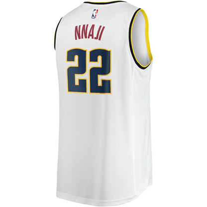 Zeke Nnaji Denver Nuggets Fast Break Player Jersey sale - Association Editi- White | NBA Jerseys