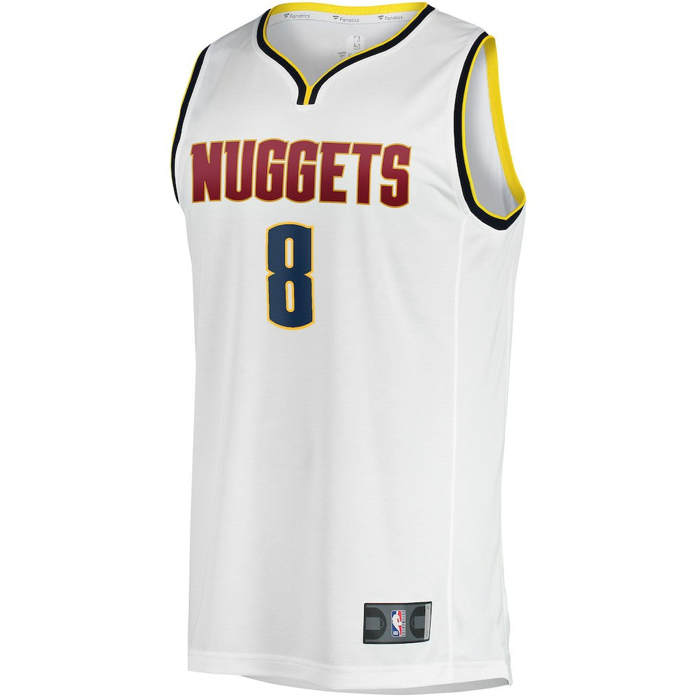 Fanatics - Peyton Watson Denver Nuggets Fast Break Player Jersey - Association Editi- White