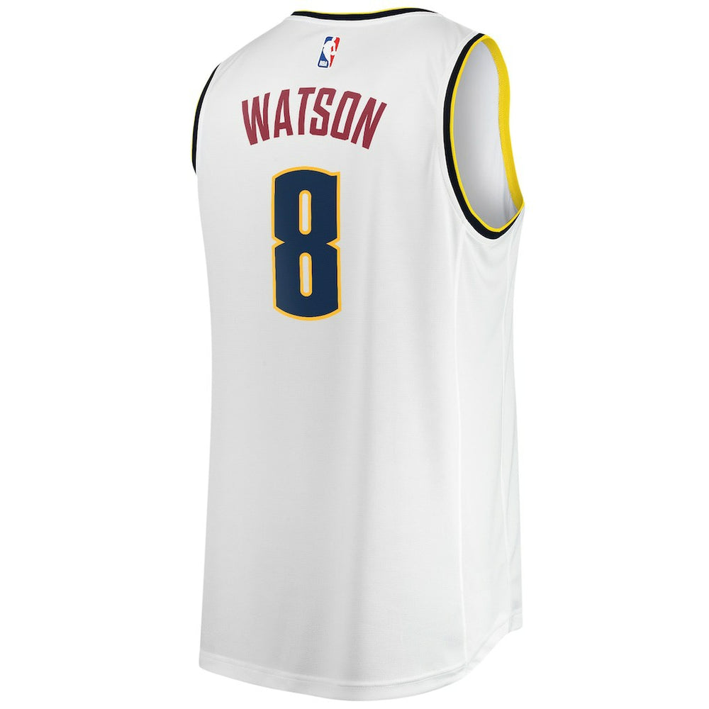 Fanatics - Peyton Watson Denver Nuggets Fast Break Player Jersey - Association Editi- White
