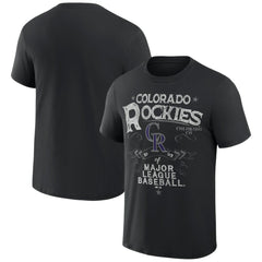 Colorado Rockies Darius Rucker Collection by Fanatics Beach Splatter T-Shirt Near Me