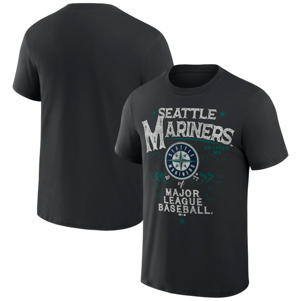 Seattle Mariners Darius Rucker Collection by Fanatics Beach Splatter T-Shirt Sale