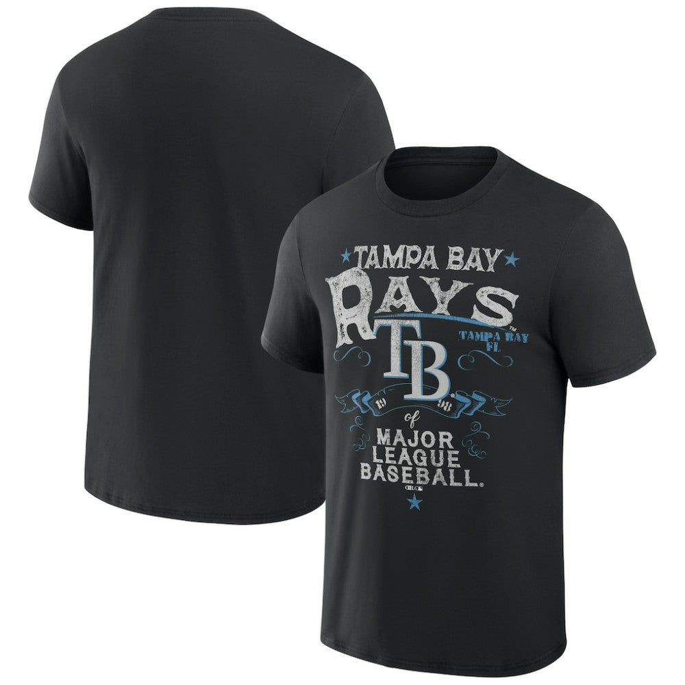 Tampa Bay Rays Darius Rucker Collection by Fanatics Beach Splatter T-Shirt discount