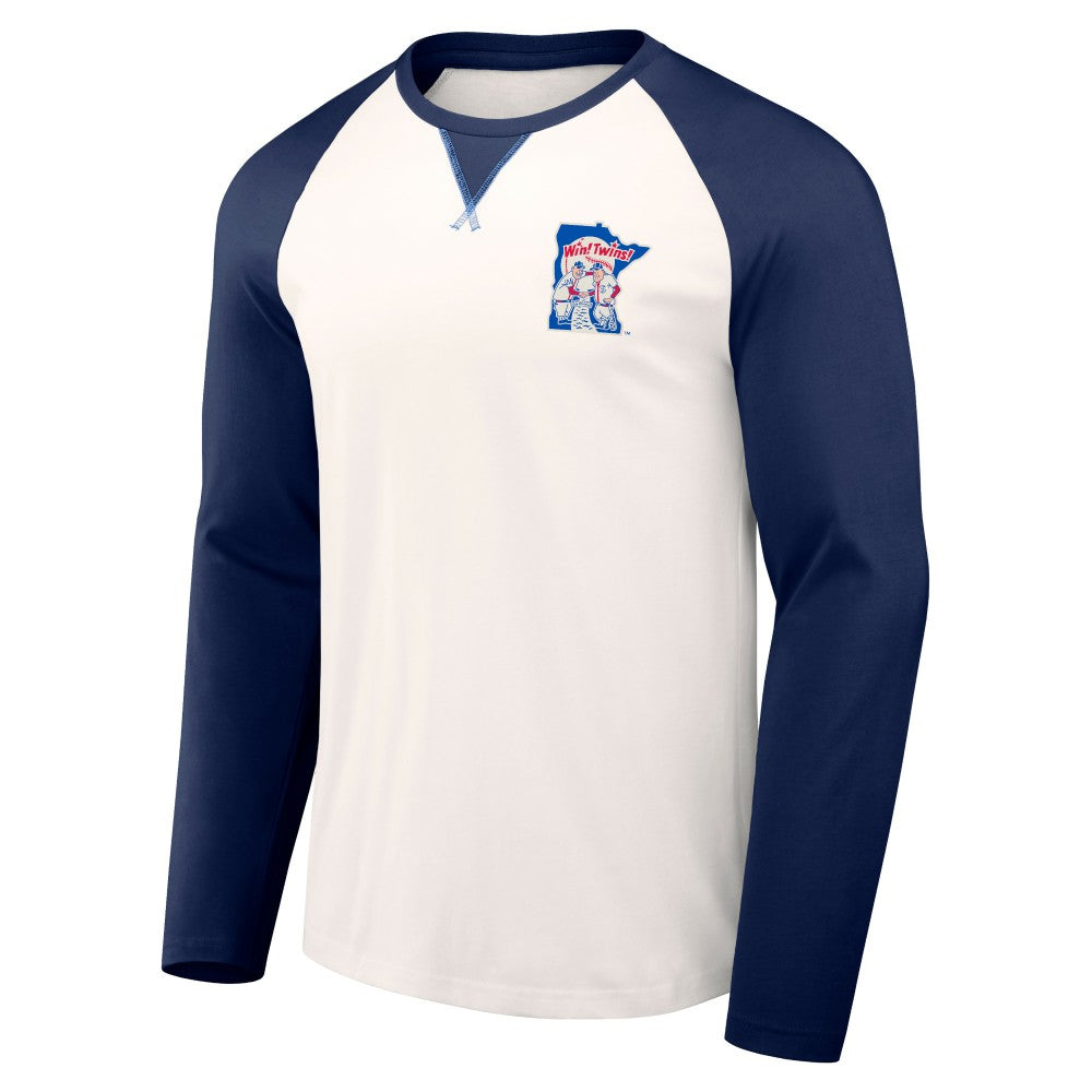 Minnesota Twins Darius Rucker Collection by Fanatics Team Color Raglan T-Shirt Lifestyle