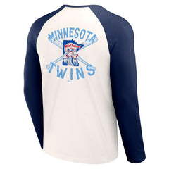Minnesota Twins Darius Rucker Collection by Fanatics Team Color Raglan T-Shirt Lifestyle