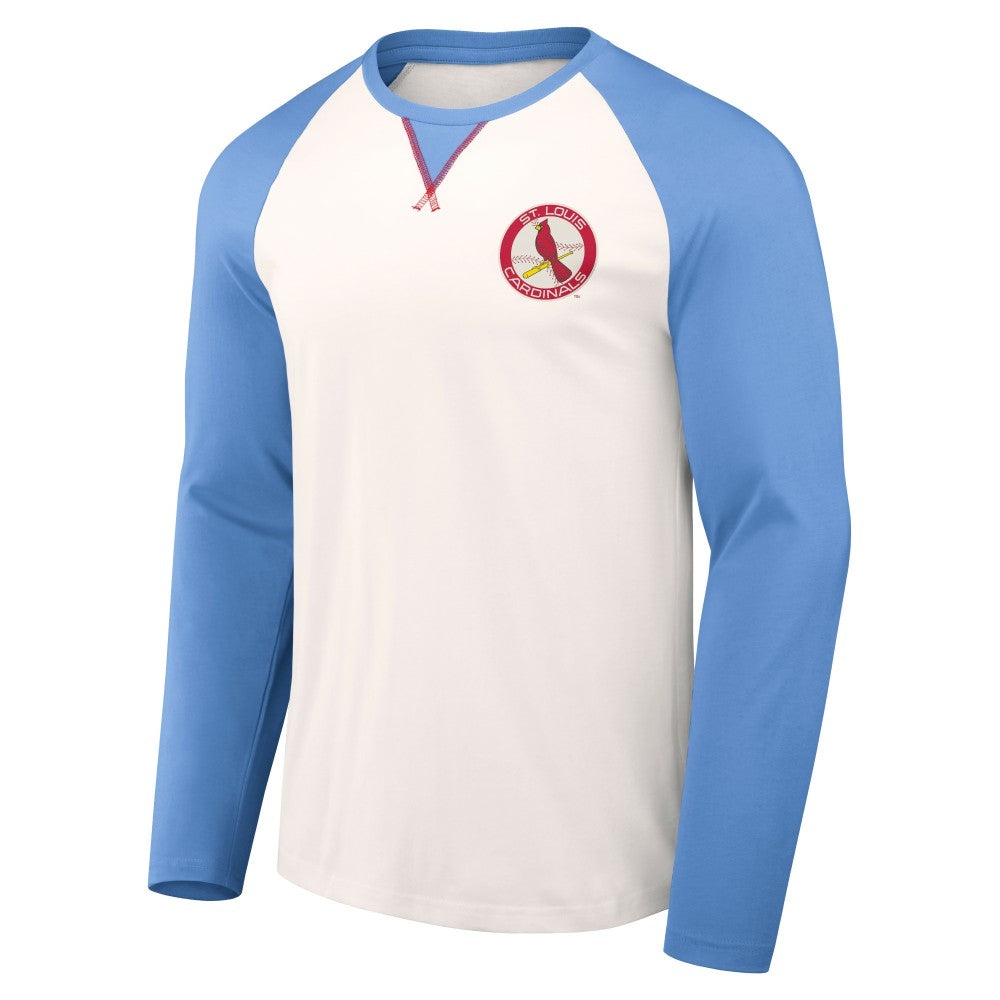 St. Louis Cardinals Darius Rucker Collection by Fanatics Team Color Raglan T-Shirt Clearance