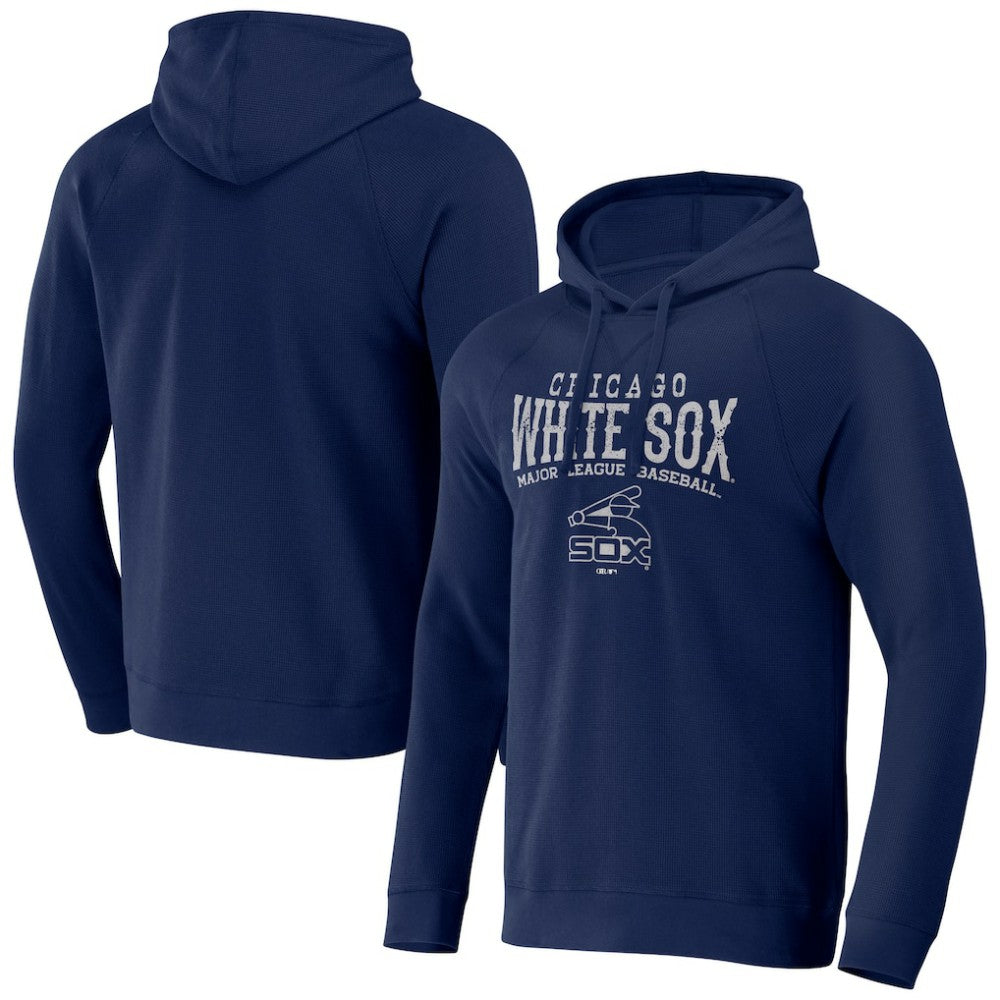 Chicago White Sox Darius Rucker Collection by Fanatics Waffle-Knit Raglan Pullover Hoodie Near Me