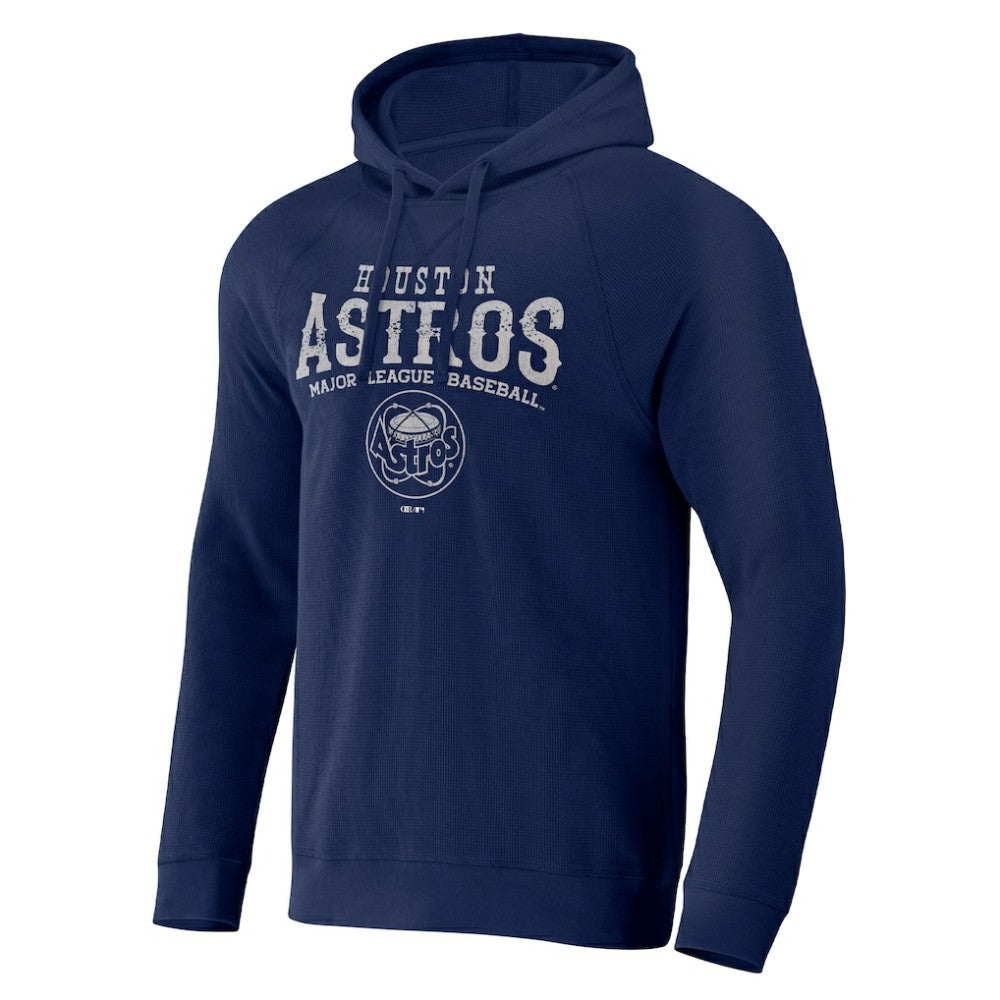 Houston Astros Darius Rucker Collection by Fanatics Waffle-Knit Raglan Pullover Hoodie discount