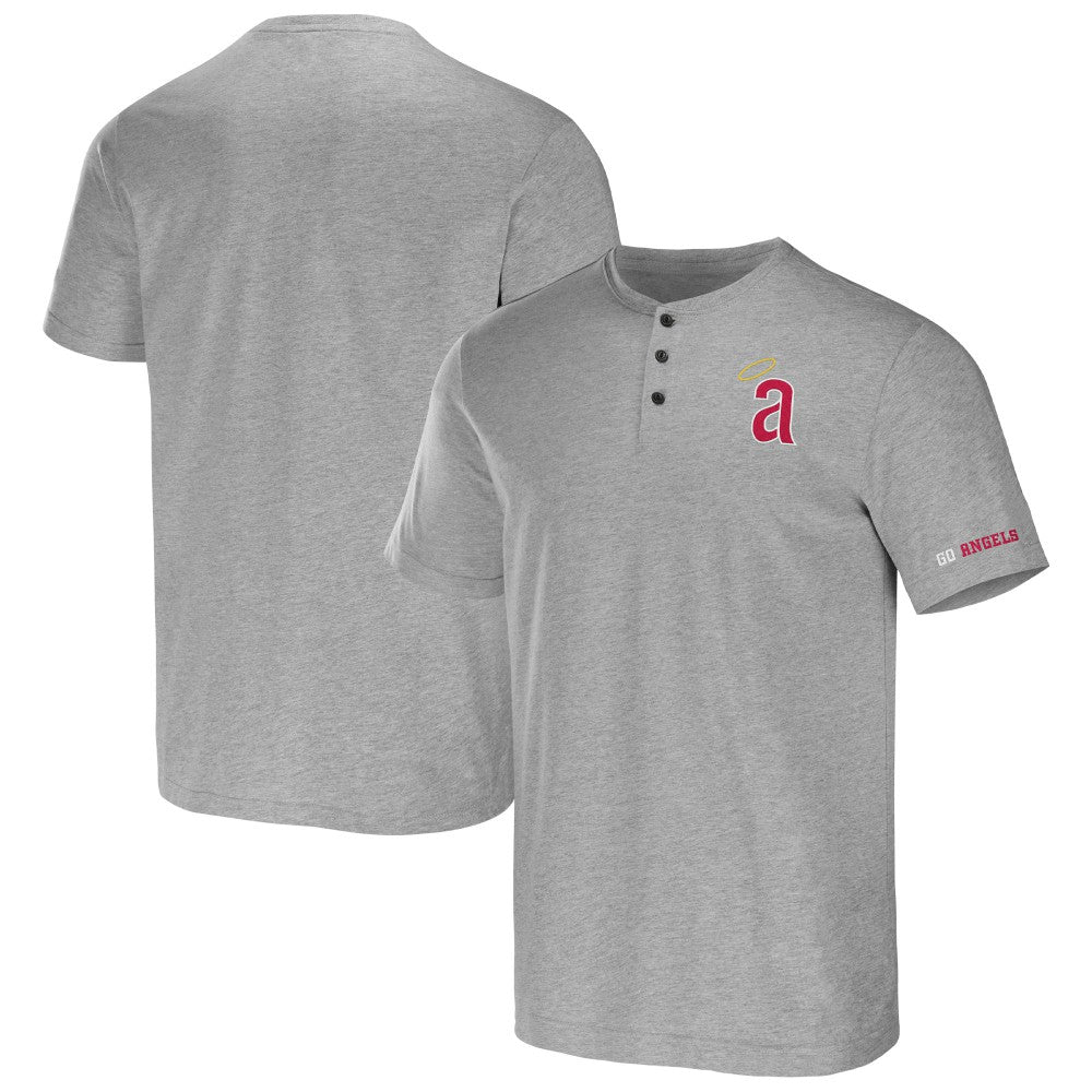 Los Angeles Angels Darius Rucker Collection by Fanatics Henley T-Shirt Sale