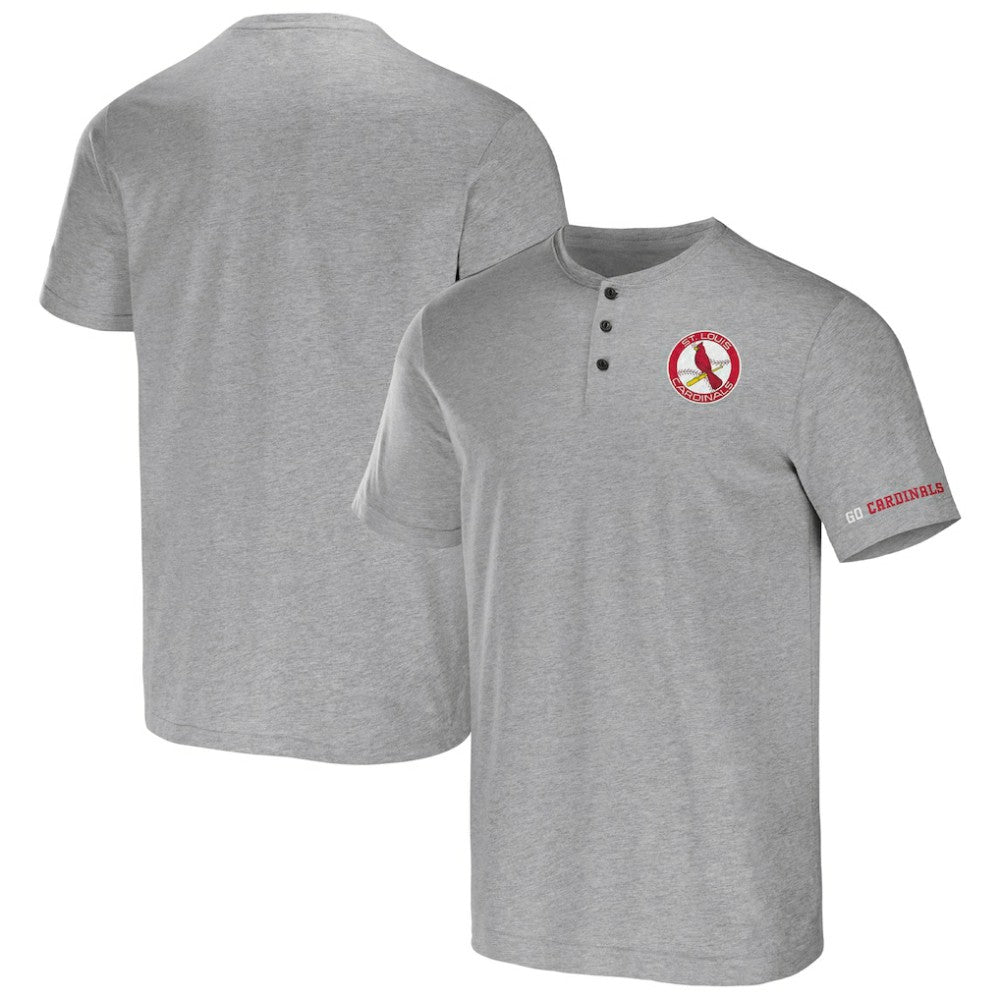 St. Louis Cardinals Darius Rucker Collection by Fanatics Henley T-Shirt On Sale