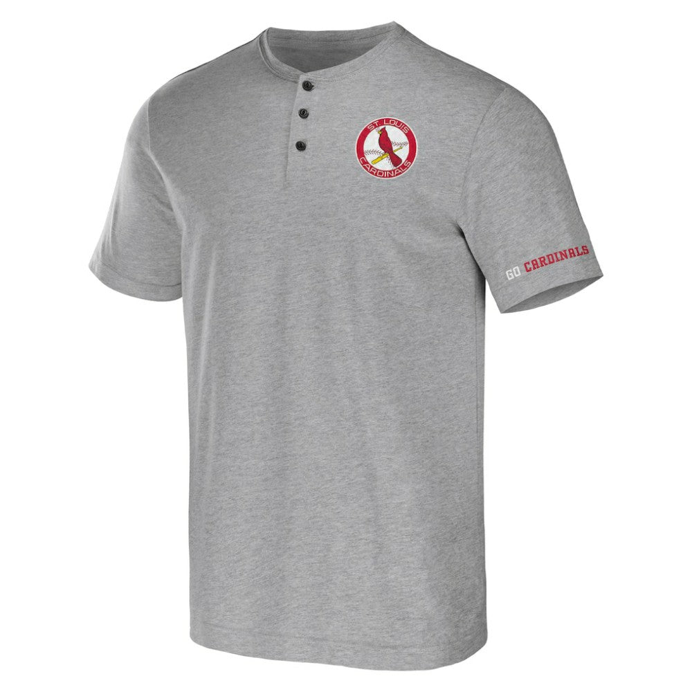 St. Louis Cardinals Darius Rucker Collection by Fanatics Henley T-Shirt On Sale