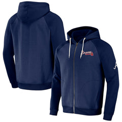 Atlanta Braves Darius Rucker Collection by Fanatics Raglan Full-Zip Hoodie for sale