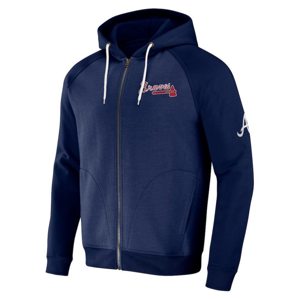 Atlanta Braves Darius Rucker Collection by Fanatics Raglan Full-Zip Hoodie for sale