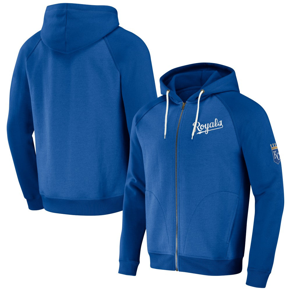 Kansas City Royals Darius Rucker Collection by Fanatics Raglan Full-Zip Hoodie Online