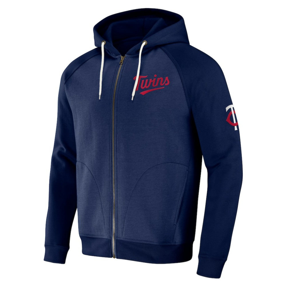 Minnesota Twins Darius Rucker Collection by Fanatics Raglan Full-Zip Hoodie for sale