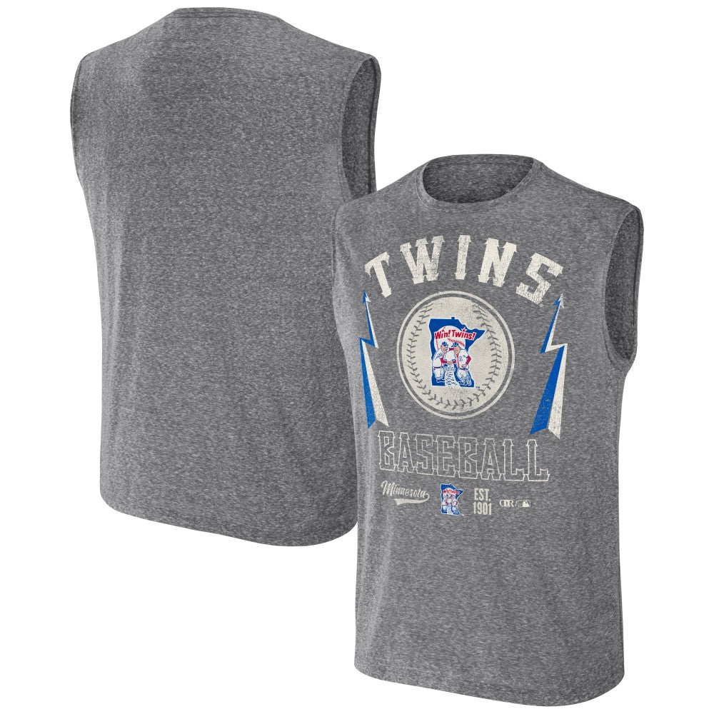 Minnesota Twins Darius Rucker Collection by Fanatics Relaxed-Fit Muscle Tank Top On Sale