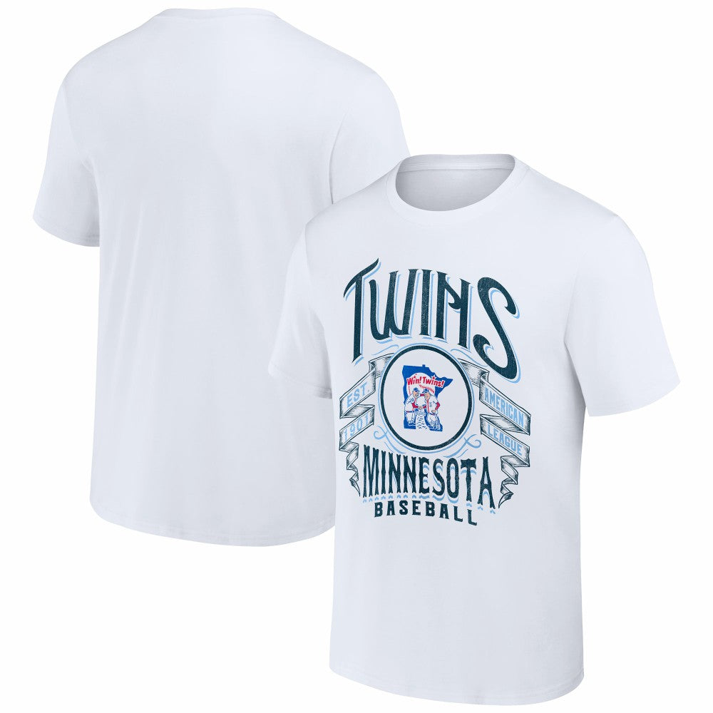 Minnesota Twins Darius Rucker Collection by Fanatics Distressed Rock T-Shirt Clearance