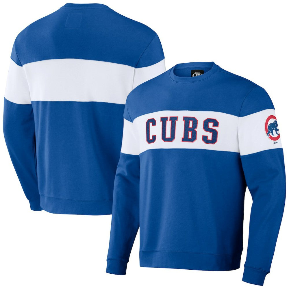 Chicago Cubs Darius Rucker Collection by Fanatics Stripe Pullover Sweatshirt for sale