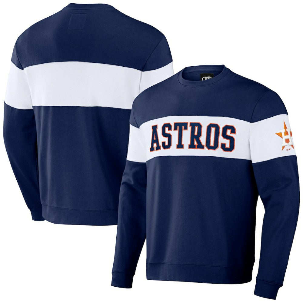 Houston Astros Darius Rucker Collection by Fanatics Stripe Pullover Sweatshirt Near Me