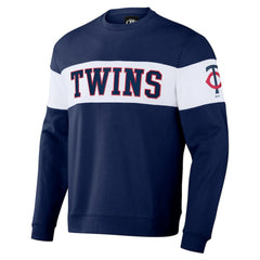 Minnesota Twins Darius Rucker Collection by Fanatics Stripe Pullover Sweatshirt Clearance