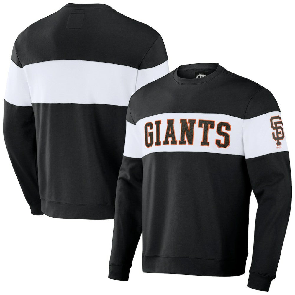 San Francisco Giants Darius Rucker Collection by Fanatics Stripe Pullover Sweatshirt Clearance