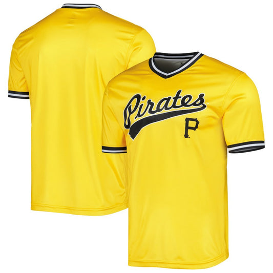 Pittsburgh Pirates Stitches Cooperstown Collection Team Jersey - Gold | MLB Jerseys