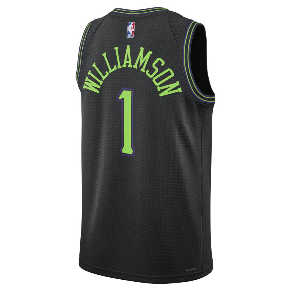 Nike - Zion Williamson New Orleans Pelicans Unisex 2025/26 Swingman Jersey - Black - City Edition