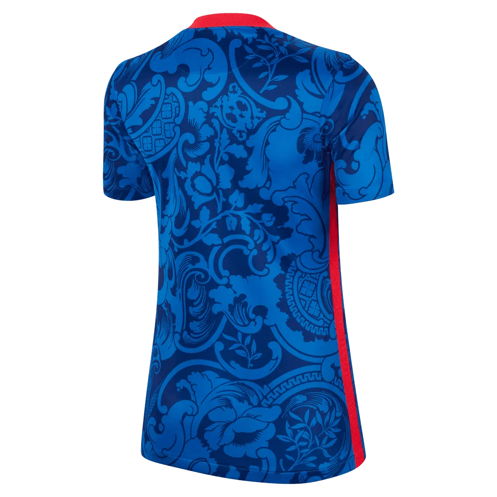 France Women's EC22 Home Soccer Jersey - Hyper Cobalt-Siren Red | Nike for Sale