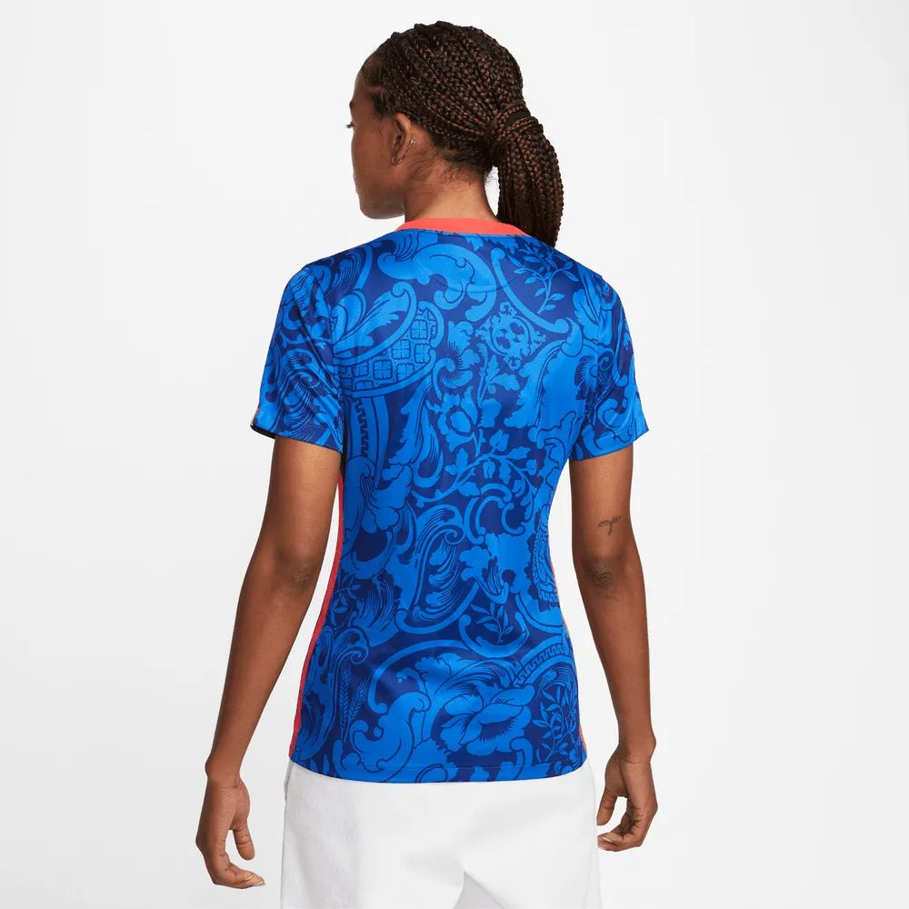 France Women's EC22 Home Soccer Jersey - Hyper Cobalt-Siren Red | Nike for Sale