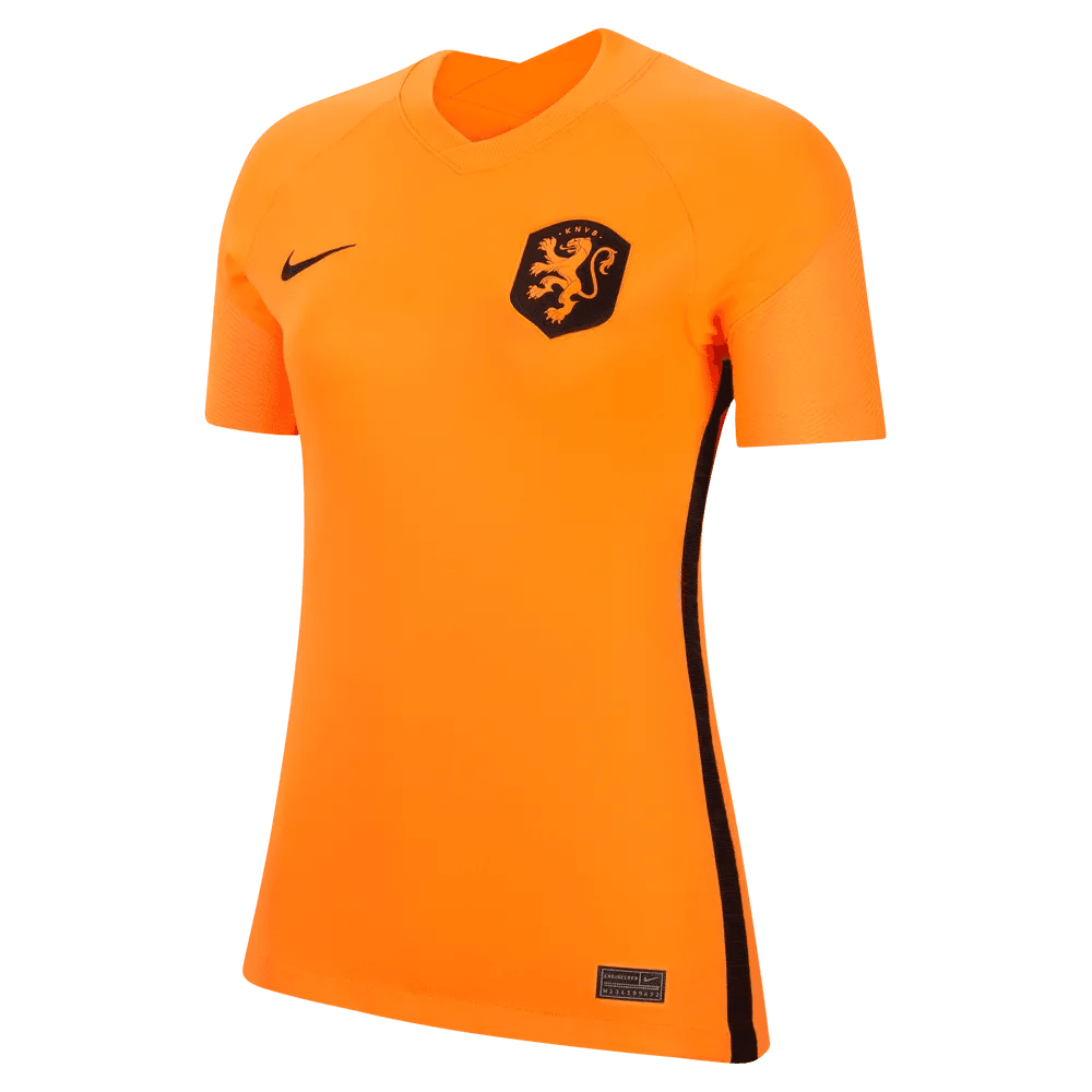 Netherlands Women's EC22 Home Soccer Jersey - Total Orange-Black | Nike Sports