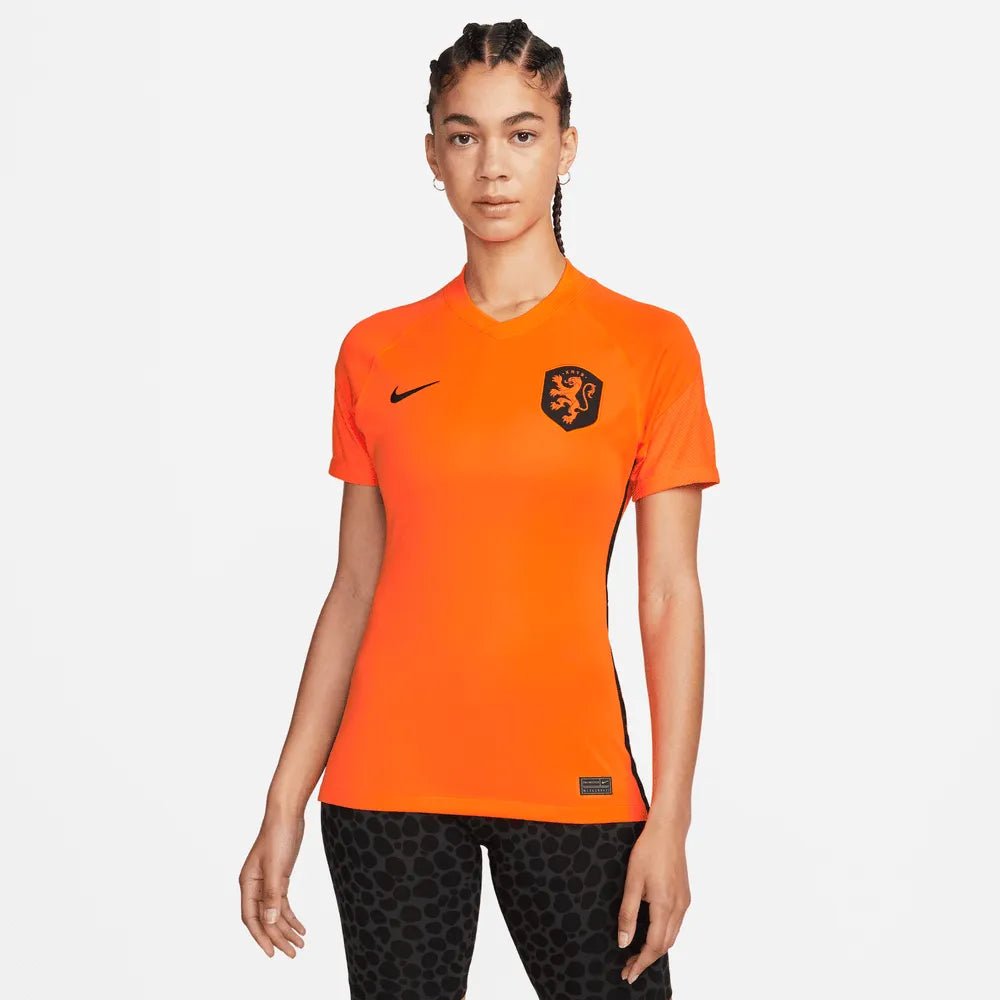 Netherlands Women's EC22 Home Soccer Jersey - Total Orange-Black | Nike Sports