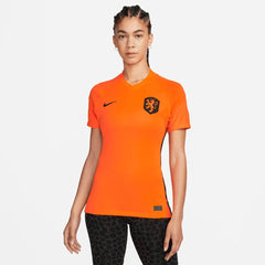 Netherlands Women's EC22 Home Soccer Jersey - Total Orange-Black | Nike Sports