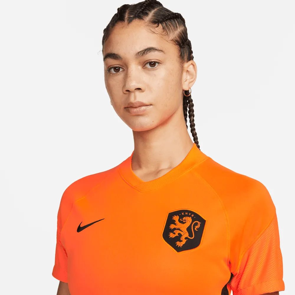 Netherlands Women's EC22 Home Soccer Jersey - Total Orange-Black | Nike Sports