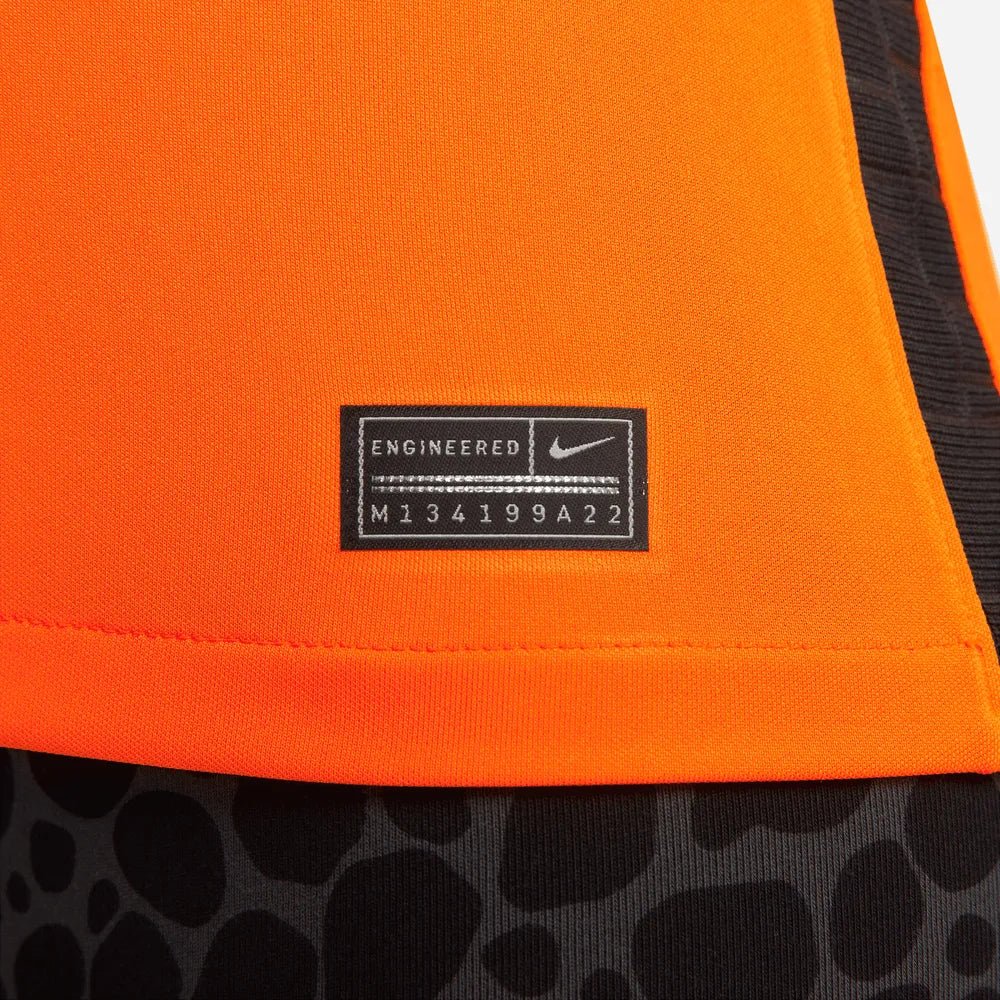 Netherlands Women's EC22 Home Soccer Jersey - Total Orange-Black | Nike Sports