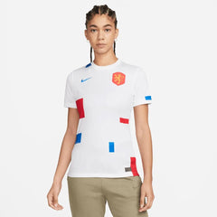 Netherlands Women's EC22 Away Soccer Jersey - White-Soar | Nike Discount