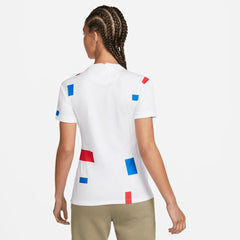 Netherlands Women's EC22 Away Soccer Jersey - White-Soar | Nike Discount