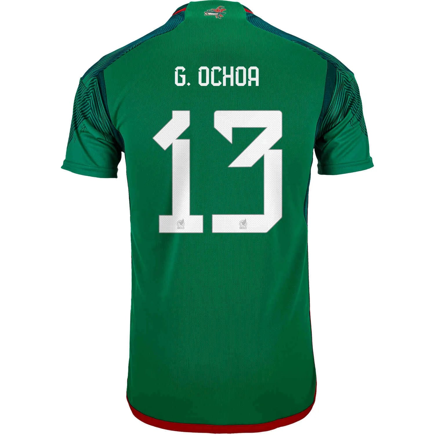 2022-23 Mexico Home Soccer Jersey - Green-Red | Adidas Discount
