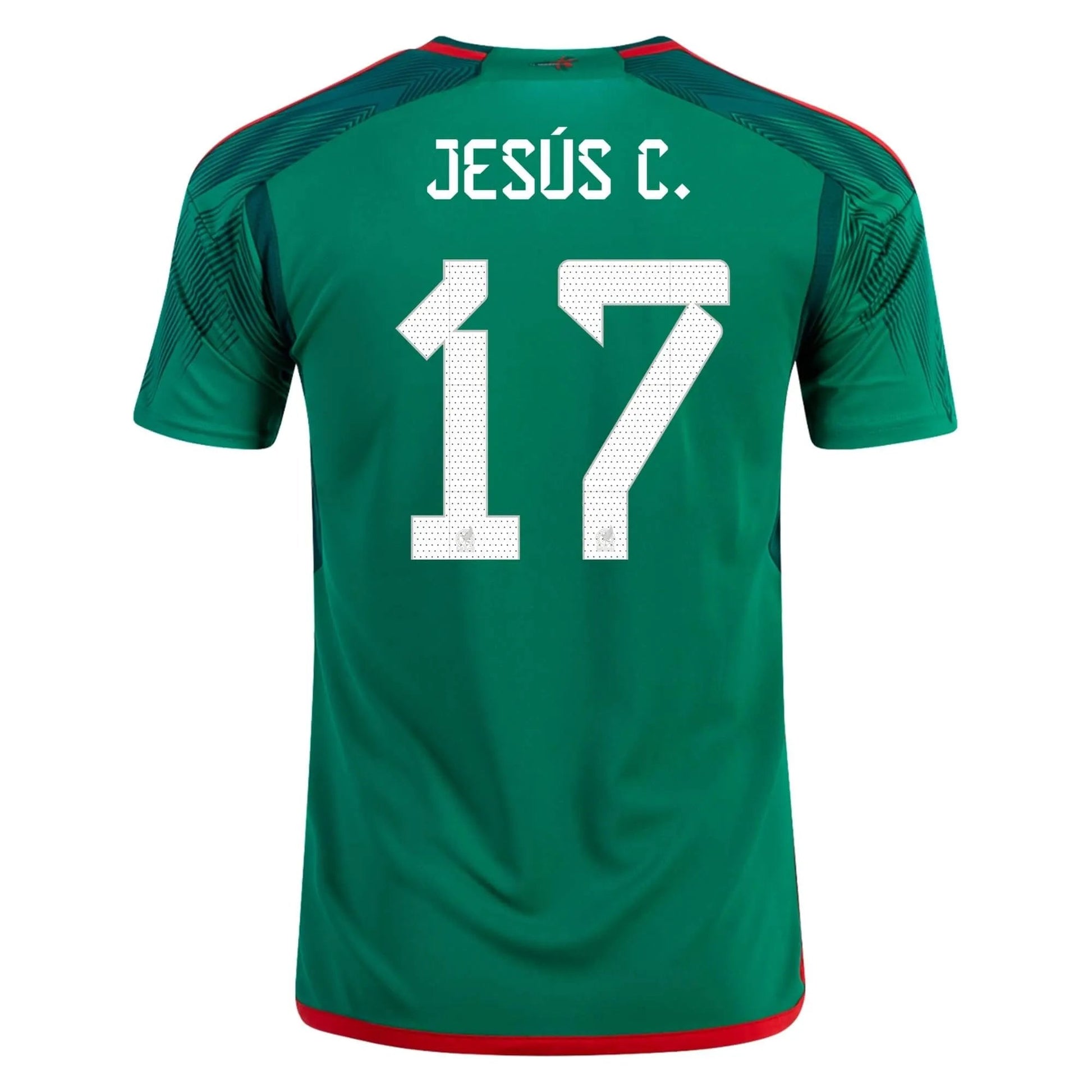 2022-23 Mexico Home Soccer Jersey - Green-Red | Adidas Discount