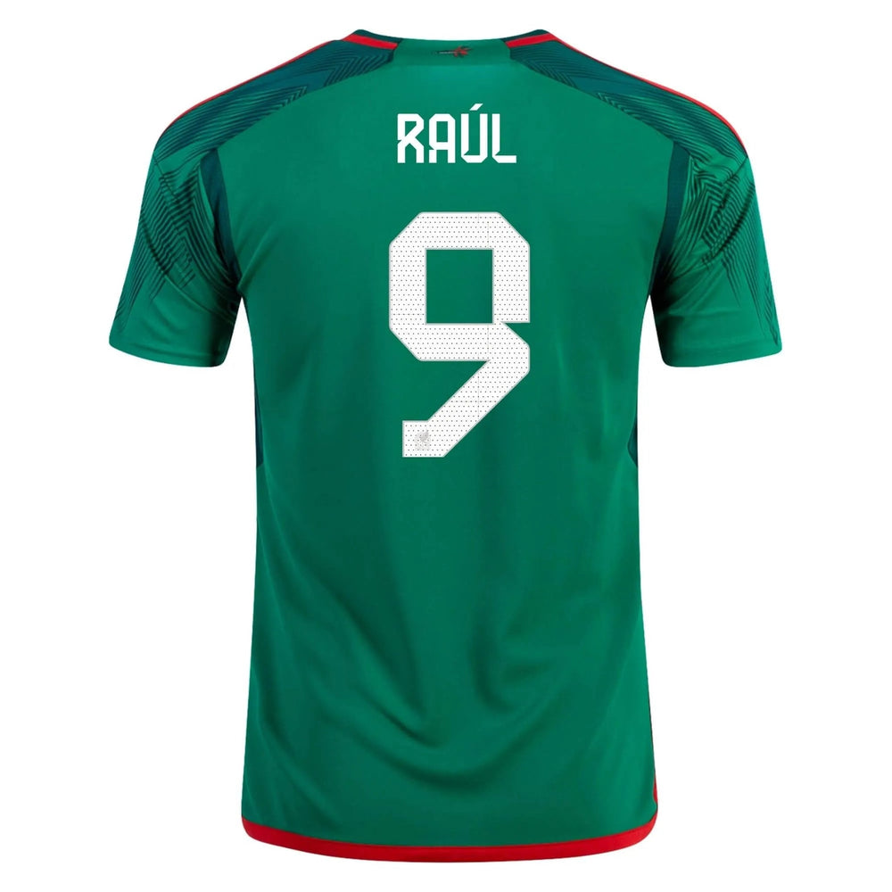 2022-23 Mexico Home Soccer Jersey - Green-Red | Adidas Discount