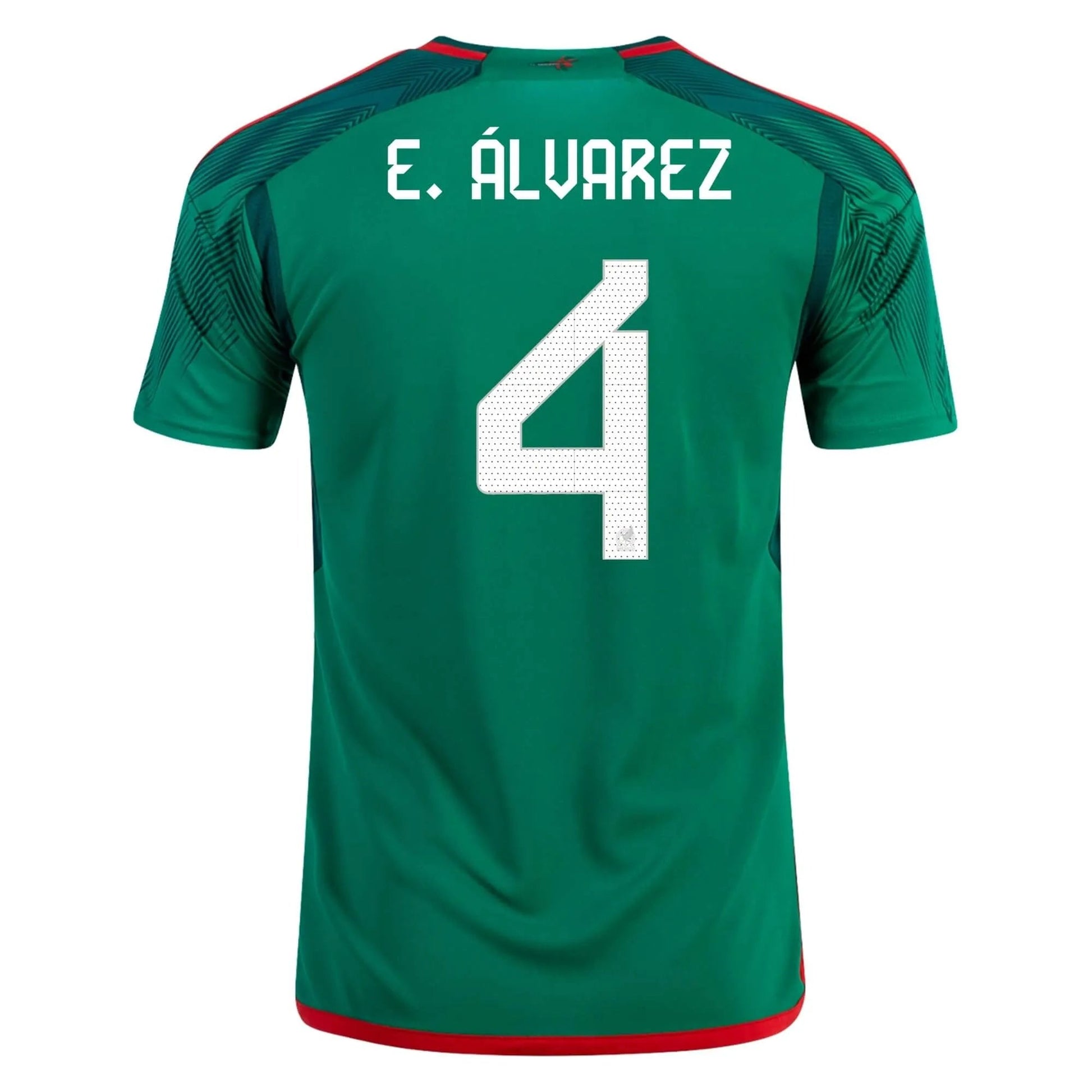 2022-23 Mexico Home Soccer Jersey - Green-Red | Adidas Discount
