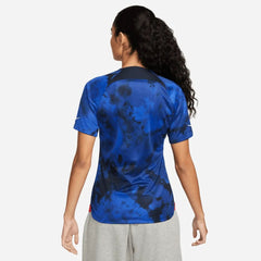 2022-23 USA Women's Away Soccer Jersey - Bright Blue-White | Nike Sports