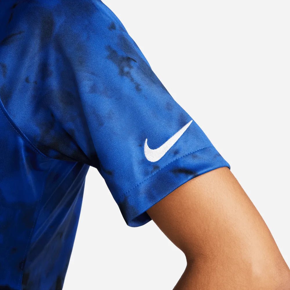 2022-23 USA Women's Away Soccer Jersey - Bright Blue-White | Nike Sports