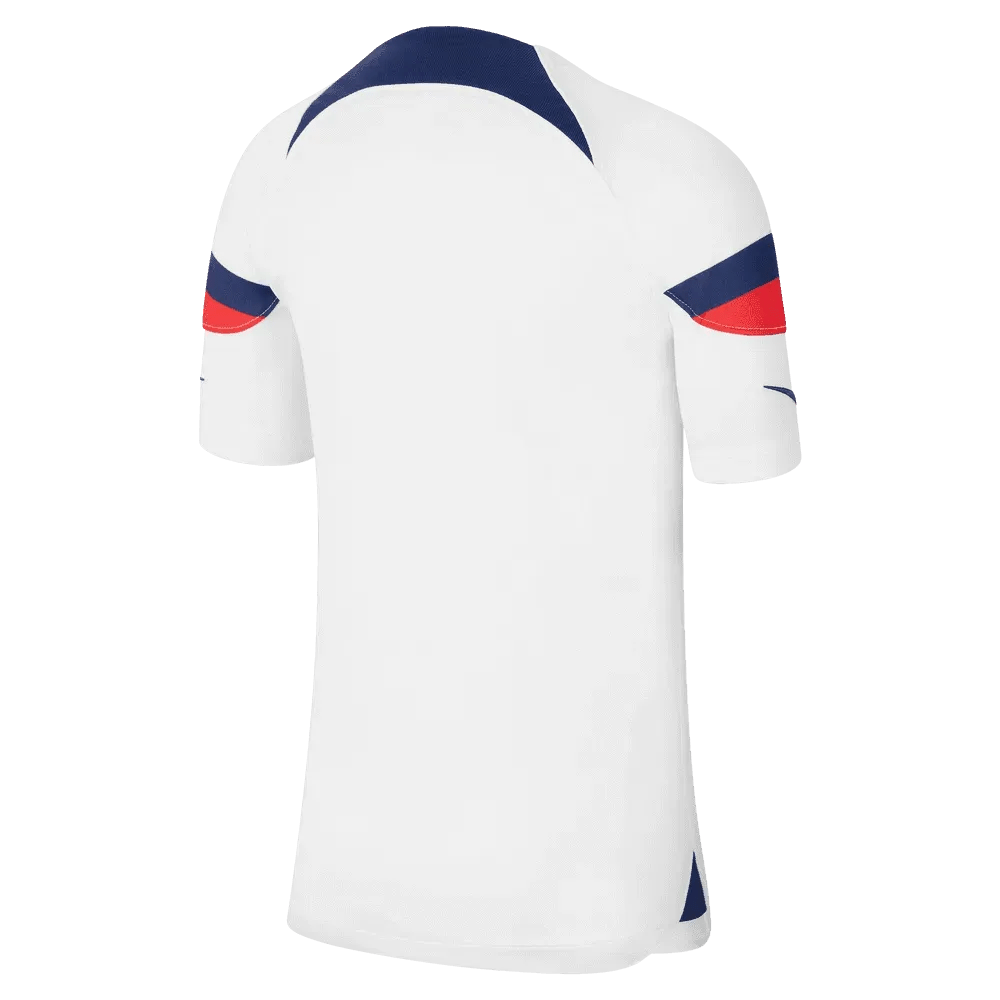 2022-23 USA Home Youth Soccer Jersey White-Loyal Blue | Nike Discount