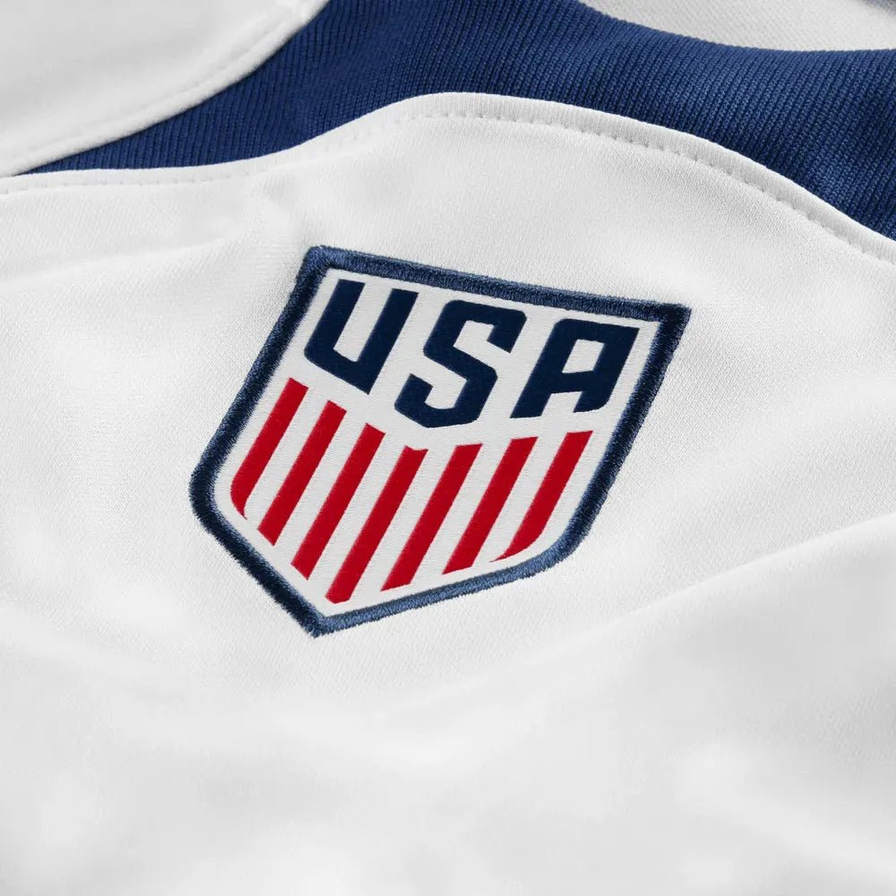 2022-23 USA Home Youth Soccer Jersey White-Loyal Blue | Nike Discount